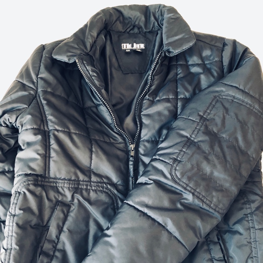 Me Jane Black Puffer Jacket